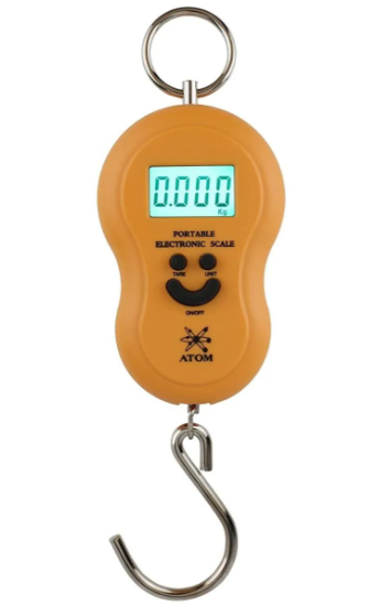 Electronic Digital Hanging Scale With LCD Display -Capacity 50Kg