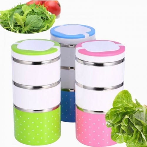 3 Layer Hotpot Lunch Box Stainless Steel
